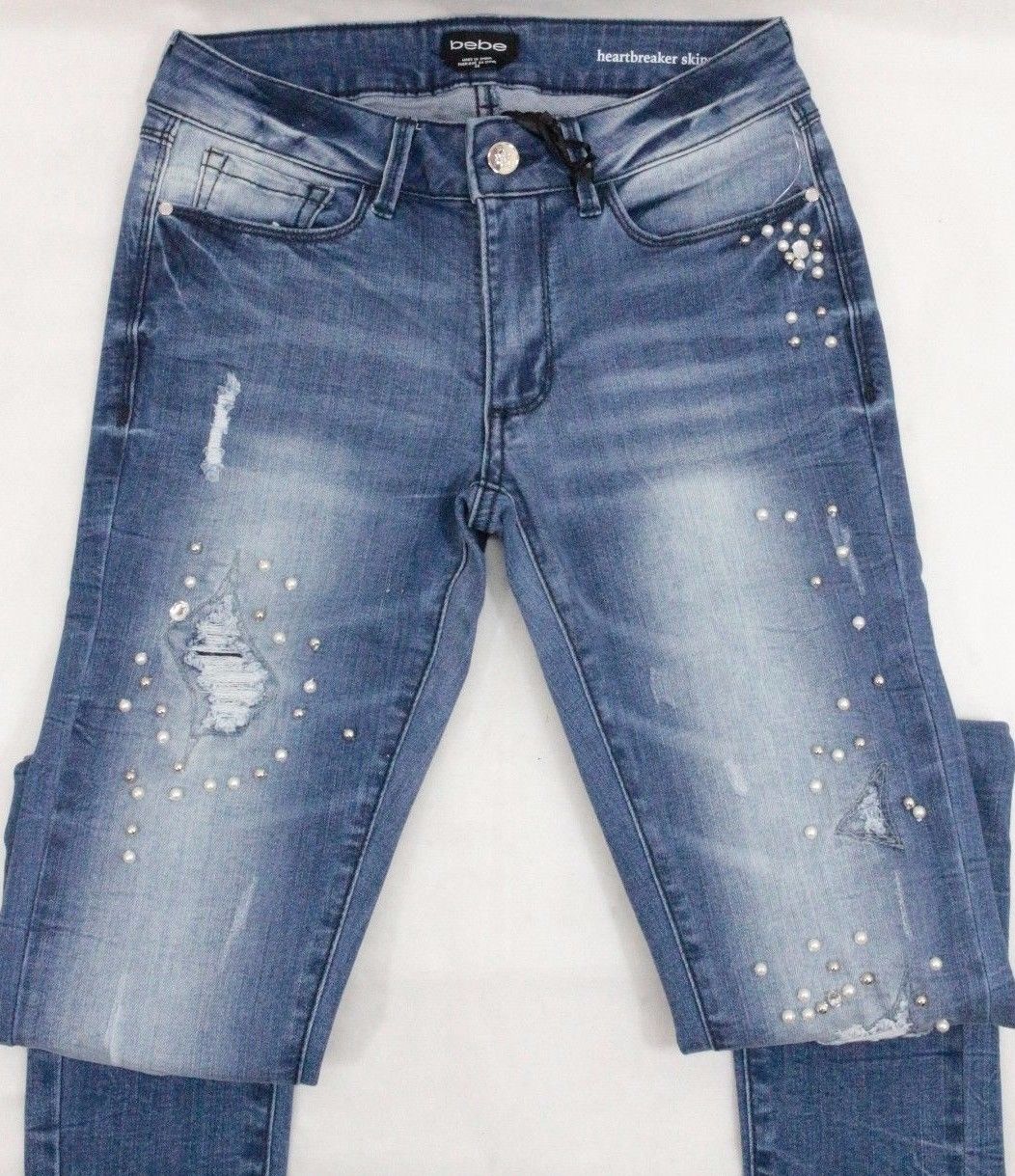 bebe embellished jeans